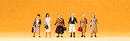 Preiser N 00 79098 Passengers, Female Commuters