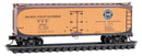 Micro-Trains 4900962 40' Double-Sheathed Wood Reefer with Vertical Brake Wheel, Ready to Run, Pacific Fruit Express