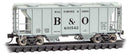 Micro-Trains 9500042 PS-2 2-Bay Covered Hopper, Ready to Run, Baltimore & Ohio