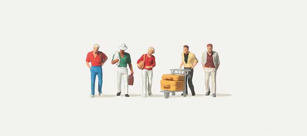 Merten 282550 Passengers with Luggage Cart (5-pack)