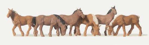 Merten HO 215018 Horses (6-pack), Erie