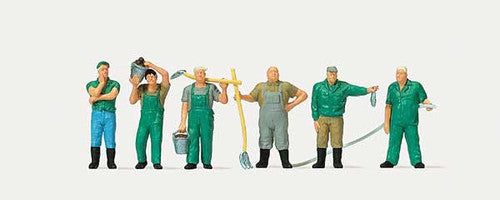 Merten HO 212559 Zookeepers (6-pack)