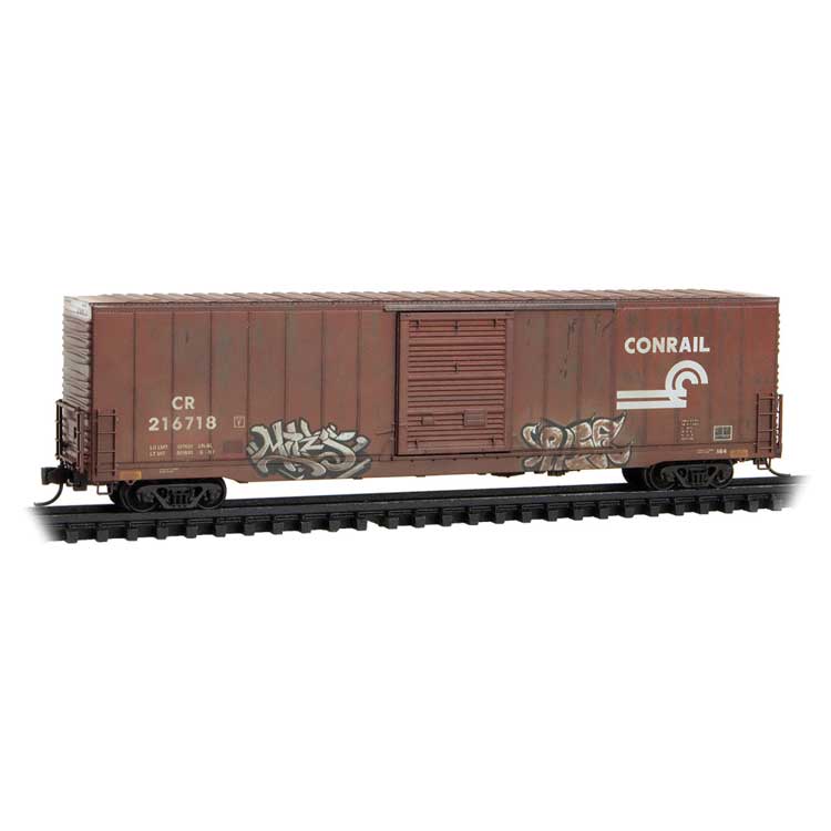 PREORDER Micro Trains Line 104 44 041 N 60' Weathered Boxcar, Conrail 216718