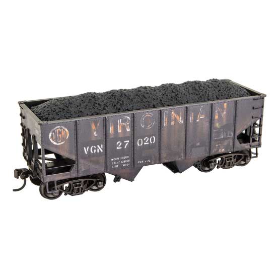 PREORDER Micro Trains Line 2500 002 HO USRA 55-Ton 2-Bay Open Hopper - Kit -- Virginian