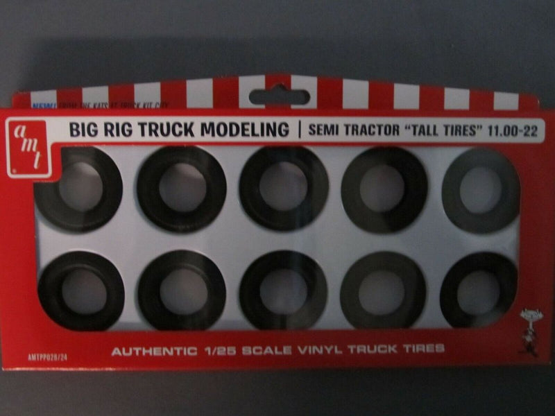 AMT 028 Semi Truck Tall Tires Pack Skill 2