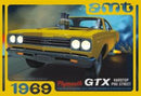 AMT Model Kits 1180 1969 Plymouth GTX Hardtop Pro Street 2T Skill 2