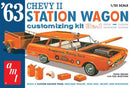 AMT Model Kits 1201 1963 Chevy II Station Wagon w/Trailer Skill 2