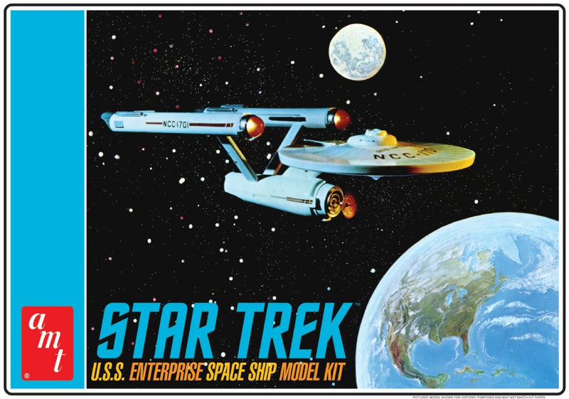 AMT 1296 Star Trek Classic U.S.S. Enterprise Skill 2