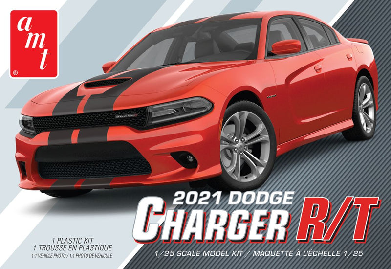 AMT Model Kits 1323 2021 Dodge Charger RT All New Tooling Skill 2