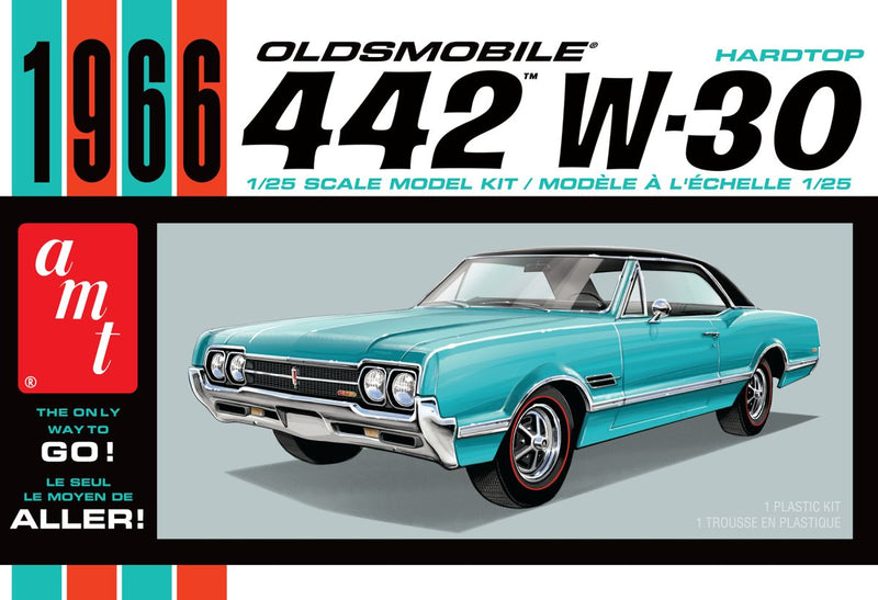 AMT 1432 1966 Olds 442 Hardtop