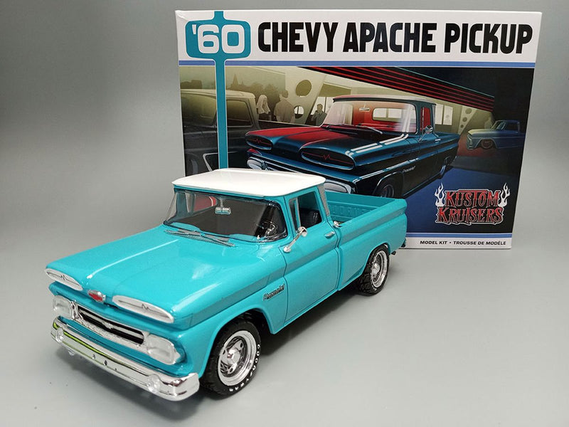 AMT Model Kits 1444 1960 Chevy Apache Pickup Street Machine Skill 2