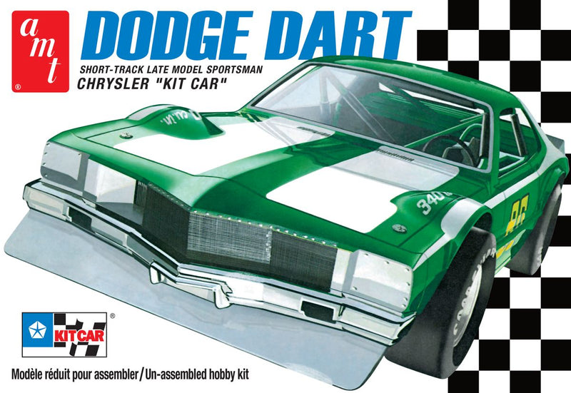 AMT Model Kits 1450 Dodge Dart Sportsman Short Track Kit Car Skill 2