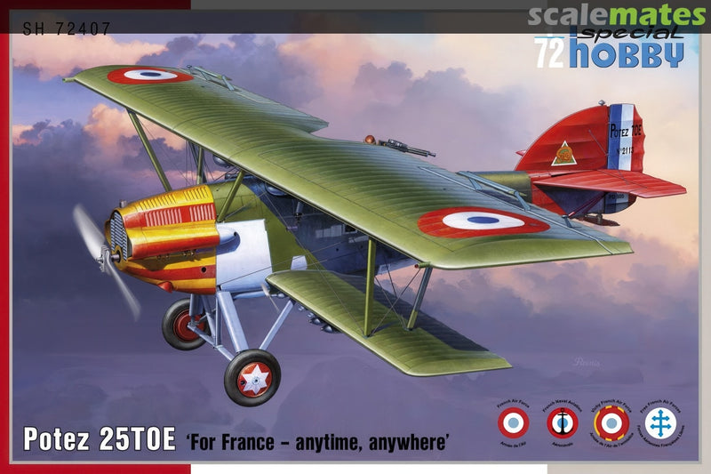 Special Hobby 1/72 Potez 25 TOE