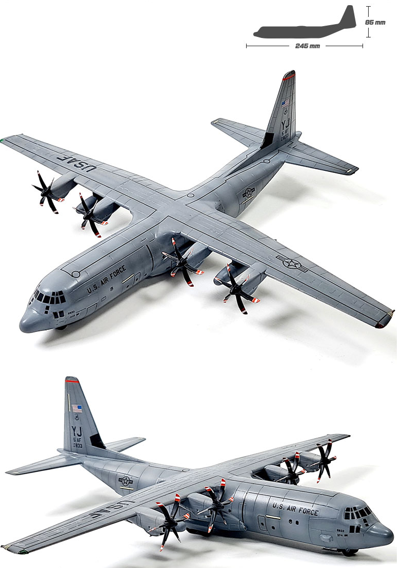 Academy Models 12631 C-130J-30 Hercules 1:144