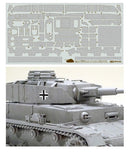Tamiya 1/35 Zimmerit Coating Sheet Panzer IV Ausf. J