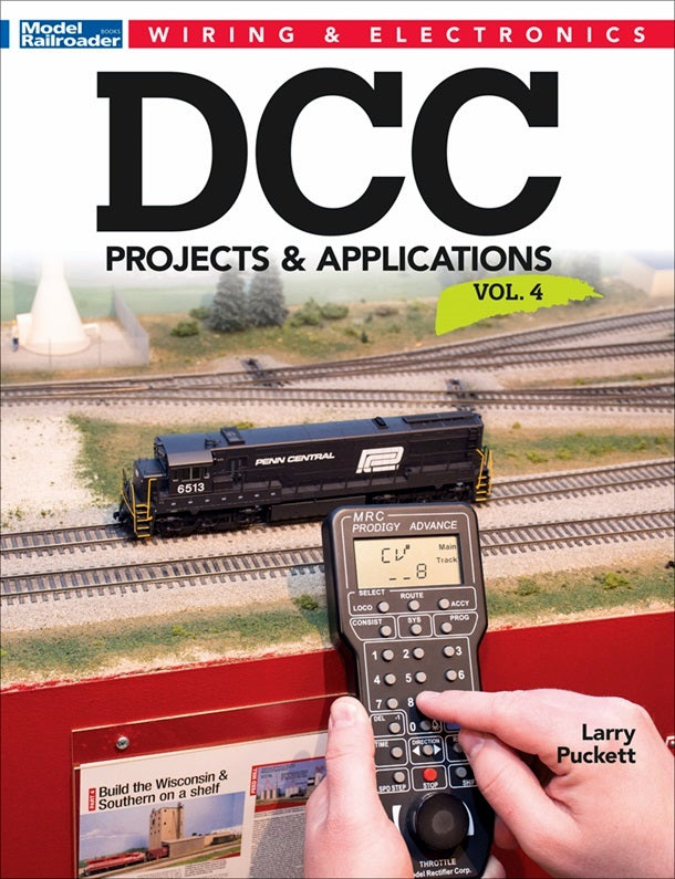 Kalmbach Publishing Softcover Book 12816 DCC Projects and Applications Vol. 4