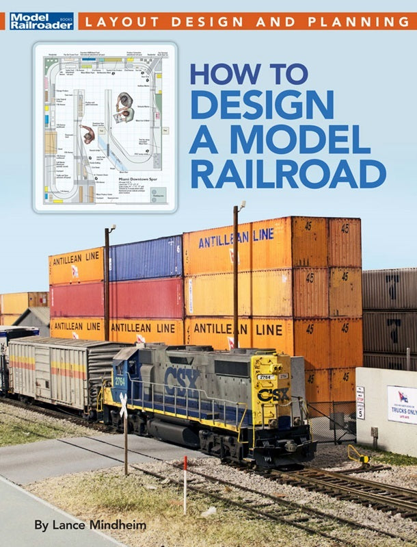 Kalmbach Publishing Softcover Book 12827 How to Design A Model Railroad