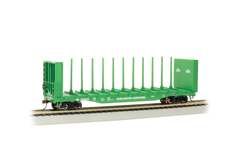 Bachmann 12903 52' CENTER-BEAM FLATCAR - BURLINGTON NORTHERN