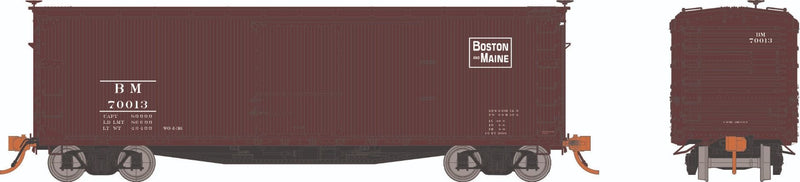 Rapido HO 130117A USRA Double-Sheathed Boxcar, Boston & Maine