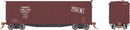 Rapido HO 130125 USRA Double-Sheathed Boxcar Set, Toronto Hamilton & Buffalo (Brown Scheme)