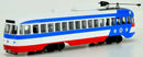 Bowser HO 13030 PCC Kansas City Body Trolley, Unlettered