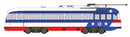 Bowser HO 13030 PCC Kansas City Body Trolley, Unlettered