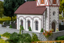Faller HO 130679 Village Church with Churchyard Kit | 55