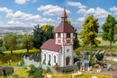 PREORDER Faller HO 130679 Village Church with Churchyard Kit | 55