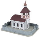 Faller HO 130679 Village Church with Churchyard Kit | 55