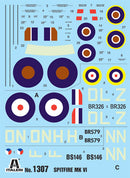 Italeri 1307 Spitfire Mk. VI 1:72