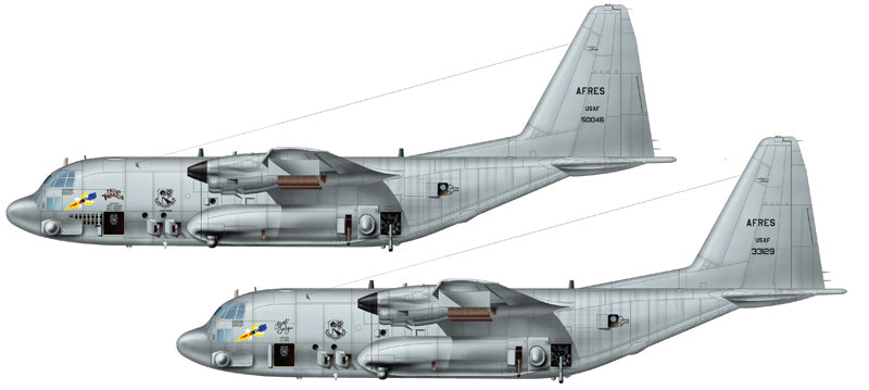 Italeri 1310 - SCALE 1 : 72 AC - 130H SPECTRE