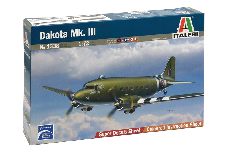 Italeri 1338 - SCALE 1 : 72 Dakota Mk.III