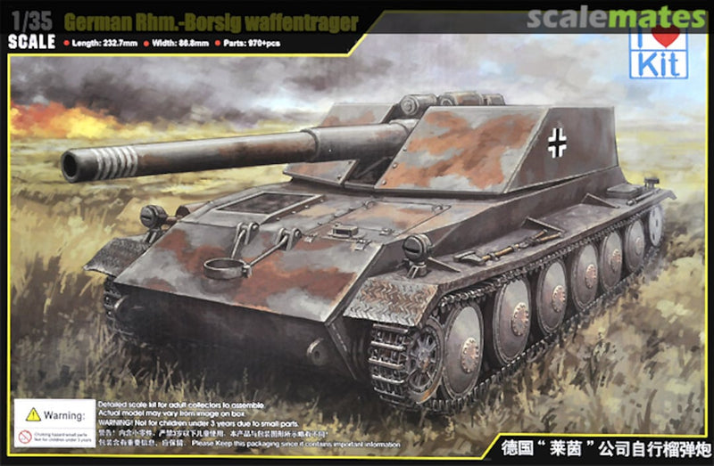 ILOVEKIT 1/35 German Rhm.-Borsig Waffentrager