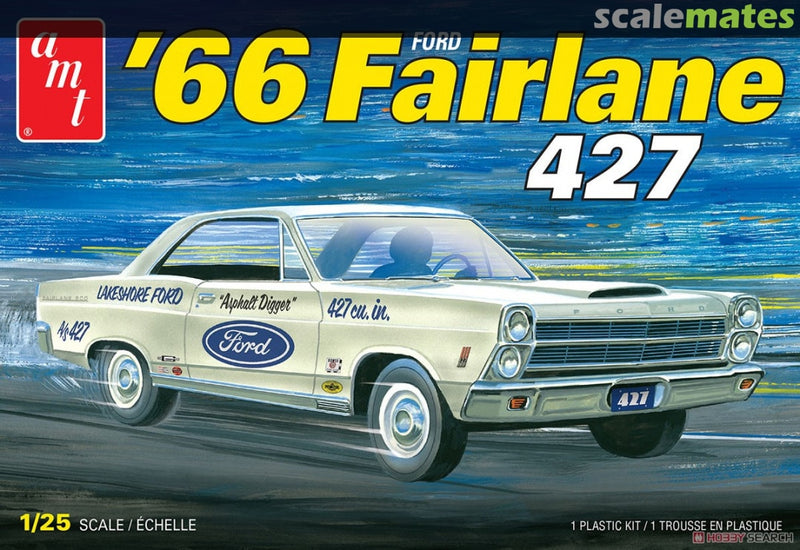 AMT Model 1263M 1/25`66 FORD FAIRLANE 427