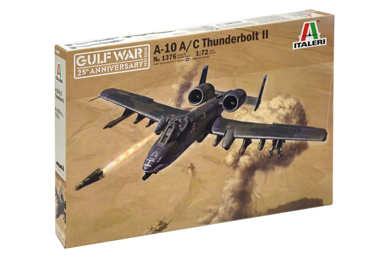 Italeri 1376 - SCALE 1 : 72 A-10 A/C THUNDERBOLT ll - GULF WAR