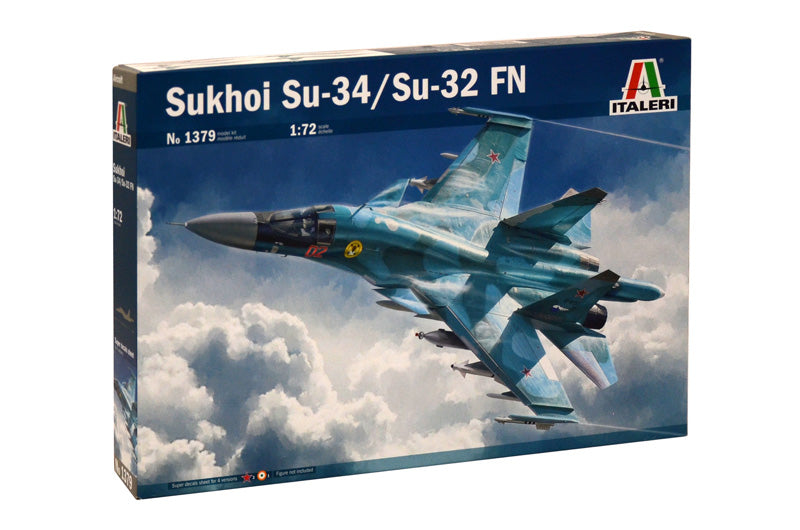 Italeri 1379 - SCALE 1 : 72 SUKHOI SU-34/SU-32 FN