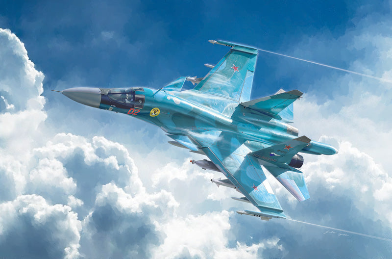 Italeri 1379 - SCALE 1 : 72 SUKHOI SU-34/SU-32 FN