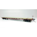 Rapido HO 138006 F30A 50' Flat Car Set, Lehigh Valley (6)