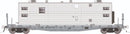 PREORDER Rapido HO 138107A F30A 50' Flat Car with Camp Van, Conrail MOW