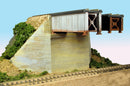 Monroe Models HO 138 Bridge Abutment, Wide (2)