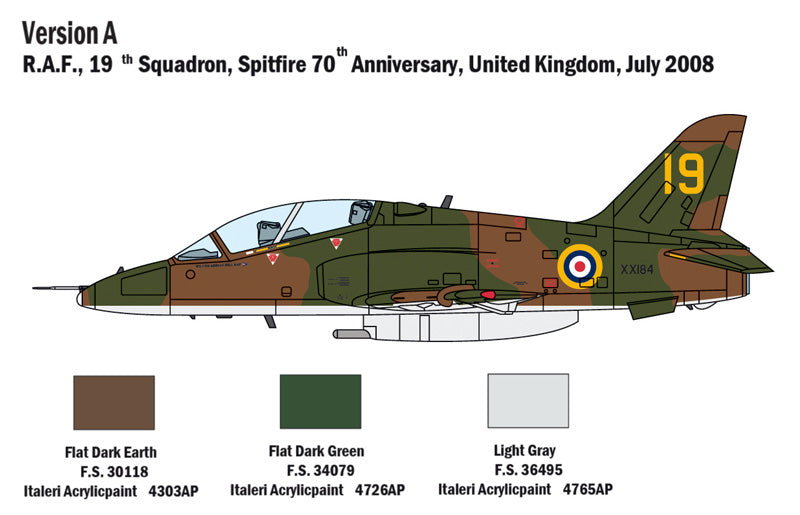 Italeri 1396 - SCALE 1 : 72 HAWK T1