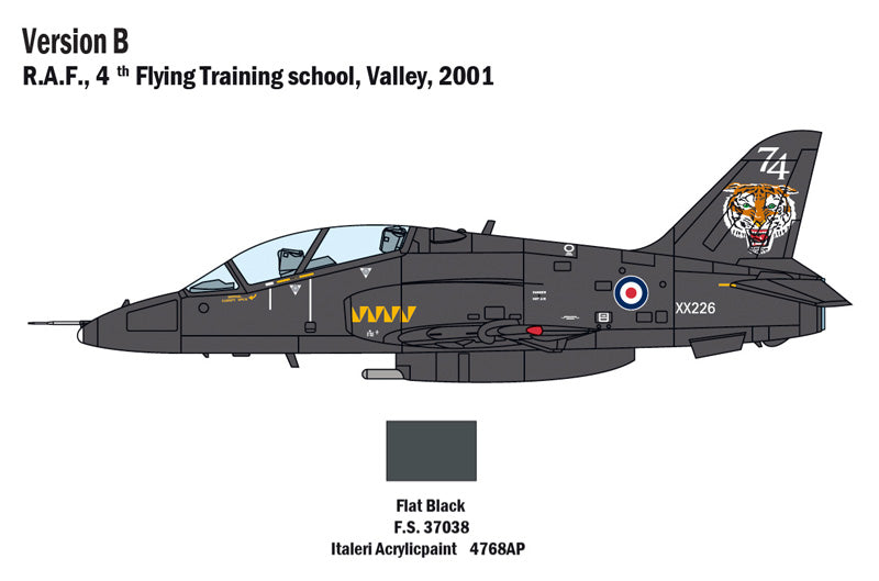 Italeri 1396 - SCALE 1 : 72 HAWK T1