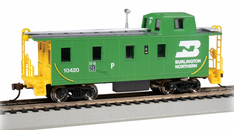 Bachmann HO 14005 Streamlined Caboose with Offset Cupola, Burlington Northern