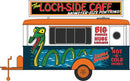 Oxford Diecast HO 87TR020 Concession Trailer, Loch Side Cafe