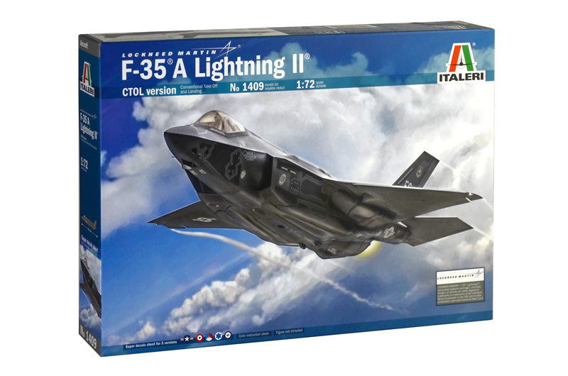 Italeri 1409 - SCALE 1 : 72 F-35 A LIGHTNING II CTOL version