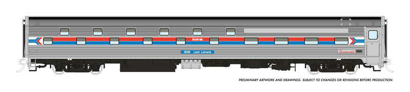 Rapido HO 141001 Budd Slumbercoach, Amtrak (Phase 1)