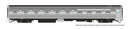 Rapido HO 141099 Budd Slumbercoach, Unlettered