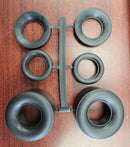 Atlantis Models 1012 Funny Car Tire set bagged with punched header card