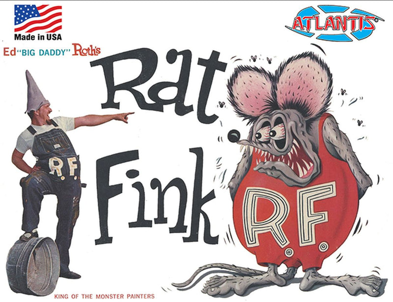Atlantis Models 1305 Ed Roth Rat Fink