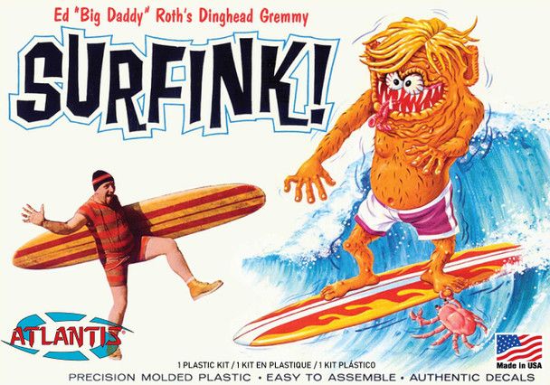 Atlantis Models 1306 Ed Big Daddy Roth Surfink